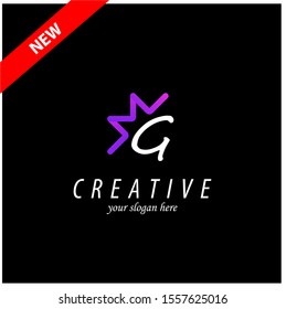 Letter A logo icon design template elements 