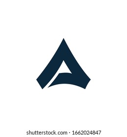 Letter A logo icon design template elements