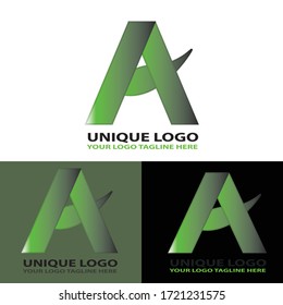 A Letter Logo. Letter A logo icon design template. Vector illustration.