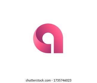 Letter A logo icon design template elements