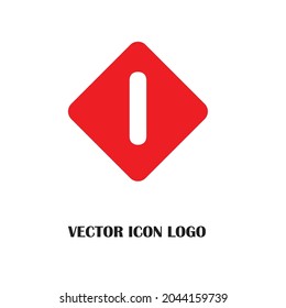 Letter I logo icon design template elements