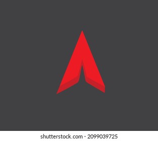 Letter A logo icon design template elements.A letter logo. Simple design with full color. suitable for company logos, restaurants, online shops.Letter S logo template.Modern creative logotype.