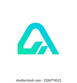 Letter A logo icon design template elements. simple letter a logo vector set. Flat creative Vector element.
