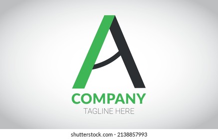 Letter A logo icon design template elements. A letter logo. Initial A letter business logo design vector template with minimal and modern trendy. A logo design with creative and modern trendy.