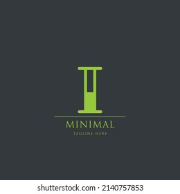 Letter I Logo Icon Design Template.