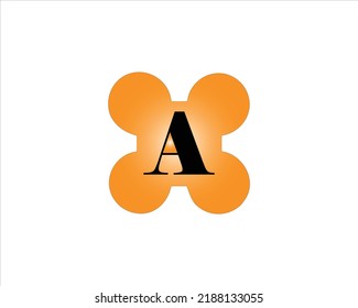 Elementos de plantilla de diseño de iconos de logotipo de letras.
