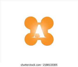 Ein Logo-Symbol für Designvorlagen.