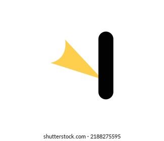 I Elementos de plantilla de diseño de iconos de logotipo de carta.