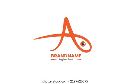 Letter A logo icon design template elements.A letter logo. Simple design with full color. suitable for company logos, restaurants, online shops.Letter A logo template. Modern creative logotype.
