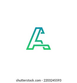 Elementos de plantilla de diseño de iconos de logotipo de letras
