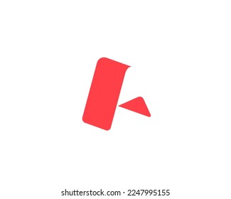Letter A logo icon design template elements