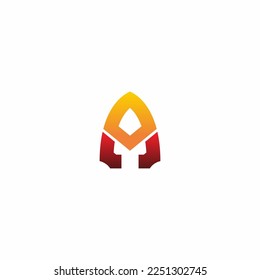 Letter A logo. Letter A logo icon design template elements - vector sign. Business card templates.