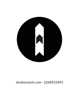Design-Vorlagenelemente für das Logo des Buchstabens I. Kann für Anwendungen, Unternehmen, Unternehmen, Bildung, Web-Design verwendet werden.