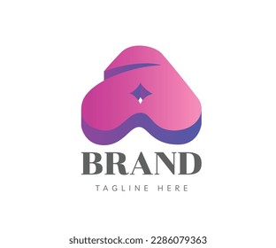 Letter A logo icon design template elements. Usable for Branding and Business Logos.

