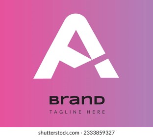 Letter A logo icon design template elements. Usable for Branding and Business Logos.
