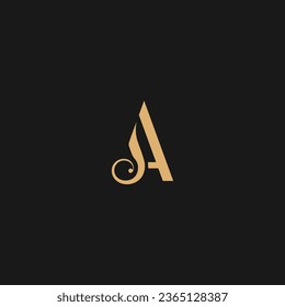 Letter A logo Icon design, Template elements, A vector sign symbol
