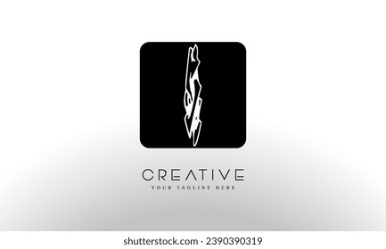 Letter I Logo Icon Design Template Element