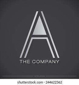 Letter A Logo, Icon, Design Template Elements for Your Company | EPS10 Vector