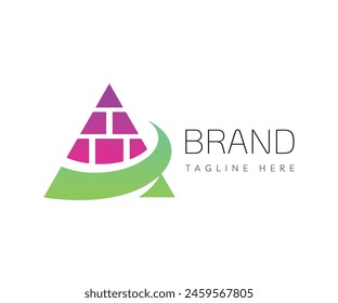 Letter A logo icon design template elements. Usable for Branding and Business Logos.

