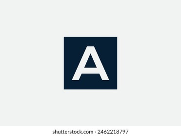 Letter A logo icon design template elements. Initial letter A logo.