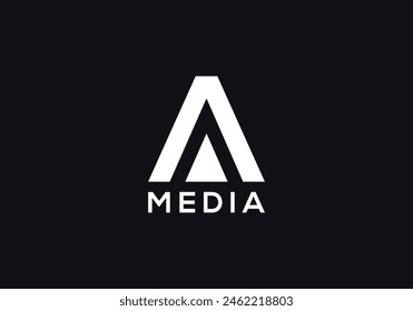 Letter A logo icon design template elements. Initial letter A logo.
