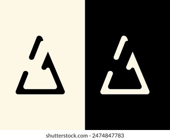 Letter A Logo Icon Design Vorlage. Logo-Design. Logo-Design. Logo-Symbol Elemente