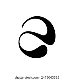 Letter a logo icon design template element
