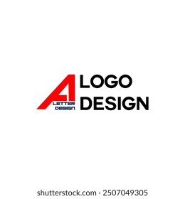 Letter A logo icon design template