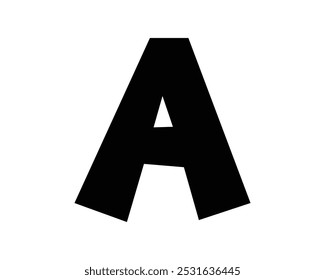 Letter A logo icon design template elements