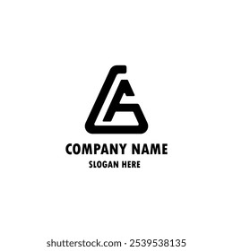 Letter  logo. Icon design. Template elements. Geometric abstract logos
