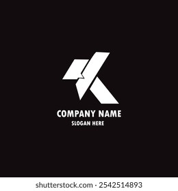 Logotipo da letra. Design de ícones. Elementos do modelo. Logótipos abstratos geométricos
