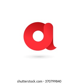 Letter A logo icon design template elements
