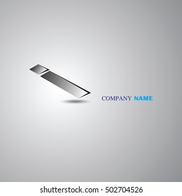 Letter i logo icon design template elements