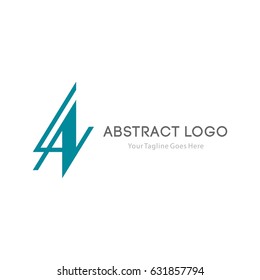 Letter A logo icon design template elements. Business corporate letter A logo design template. Simple and clean flat design of letter A logo vector template. Letter A logo for business 