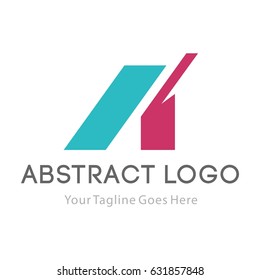 Letter A logo icon design template elements. Business corporate letter A logo design template. Simple and clean flat design of letter A logo vector template. Letter A logo for business 