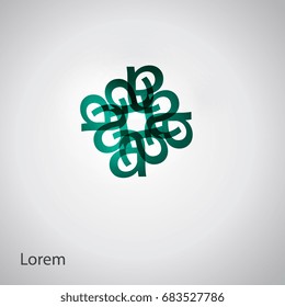 Letter A logo icon design template elements. Social concept vector logo design template. Teamwork symbol. Social Network. Community icon.
