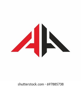 Letter A logo icon design template elements. Vector illustration