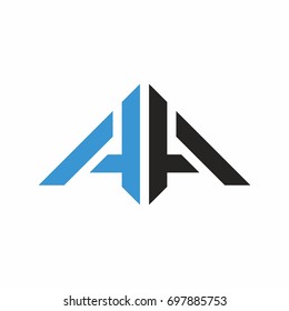 Letter A logo icon design template elements. Vector illustration