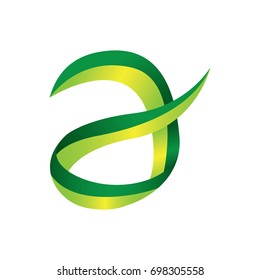 letter a logo icon design template elements