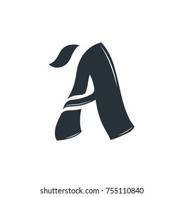 Letter A Logo Icon Design Template Elements Vector Illustration