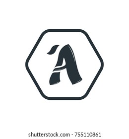 Letter A Logo Icon Design Template Elements Vector Illustration