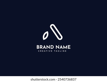 letter a logo icon design vector design idea. simple monogram letter a initial logo design template illustration
