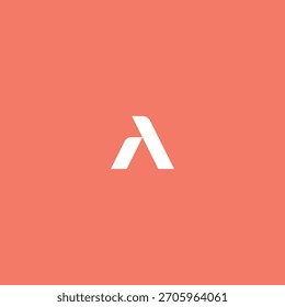 Letter A logo Icon flat vector design