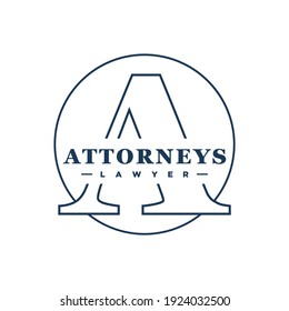 letter A logo, icon and illustration
