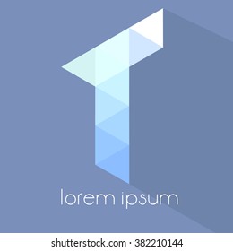 A Letter Logo Icon Mosaic Pattern 