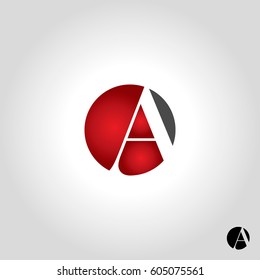 letter a logo, icon and symbol vector illustration