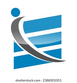 ie letter logo icon template 1