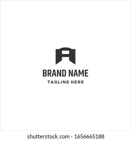 Letter A logo Icon template design in Vector illustration .