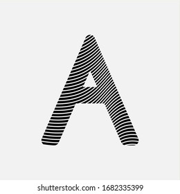 Plantilla de diseño vectorial de icono de logotipo de letra