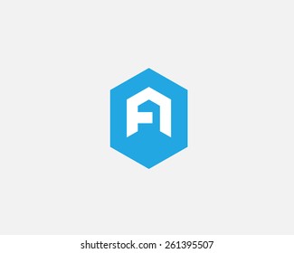 Letter A logo icon vector design